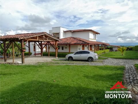 permuta casa campestre en montenegro quindio