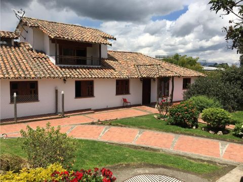 se vende casa campestre via cajica zipaquira