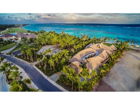 beach front luxury villa at punta cana resort