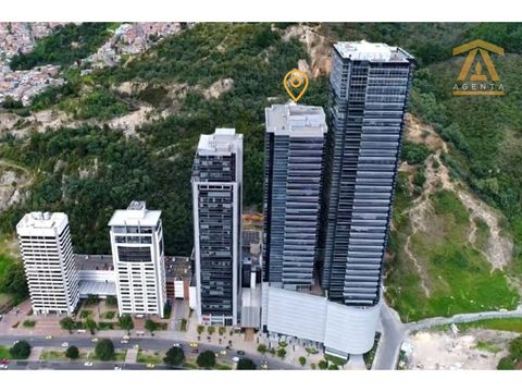 oficina en venta 130 m2 torre krystal amoblada
