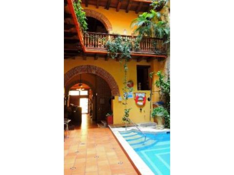 venta hotel boutique centro historico cartagena colombia