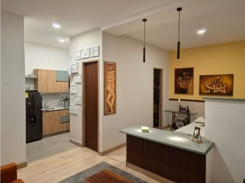 t0937 apartaestudio de 45mt2 en unidad cerrada de el retiro