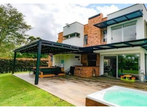 t0616 alquilo casa campestre de lujo en exclusivo sector
