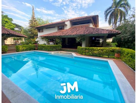 casa campestre en venta en pance