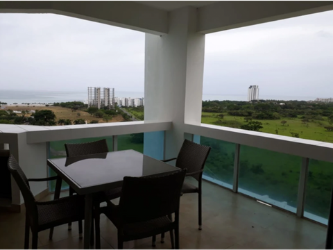 se vende apartamento amoblado playa blanca