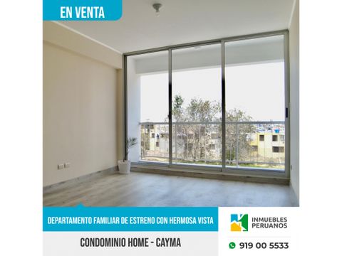 en venta departamento de estreno con hermosa vista