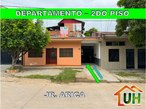00602 venta dpto pucallpa 2do piso excelente ubicacion ac 67 m2