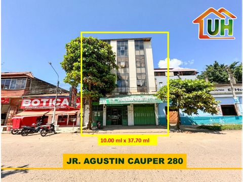00721 venta edificio pucallpa frente a hospital regional de pucallpa