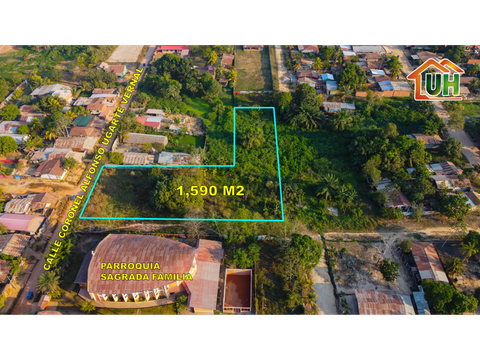 venta terreno urbano pucallpa oportunidad de inversion 1590 m2