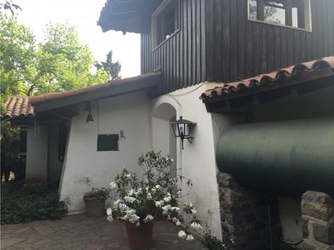 venta casa lo barnechea el arrayan orilla rio