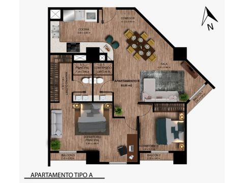 venta apartamento zona 10 habitat