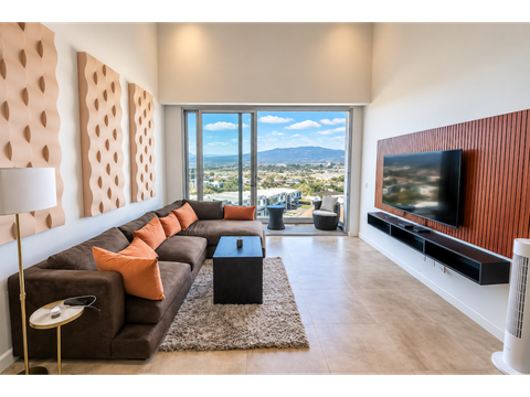 apartamento amueblado de 2 habitaciones en condominio dukana