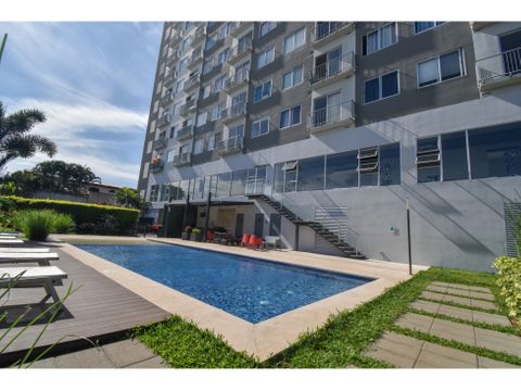 apartamento de 2 hab con linea blanca en lagunilla de heredia