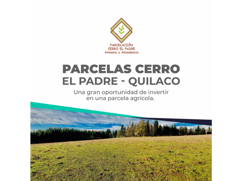 venta parcelas cerro el padre 5000mt2 quilaco