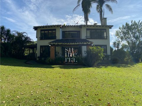 casa unifamiliar en parcelacion en llanogrande