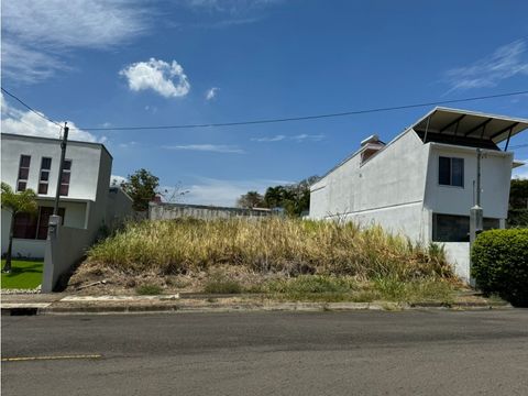 terreno en residencial el bosque garita de alajuela buen vecindario