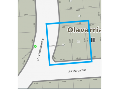 venta 2 lotes villa aurora las margaritas y los pensamientos