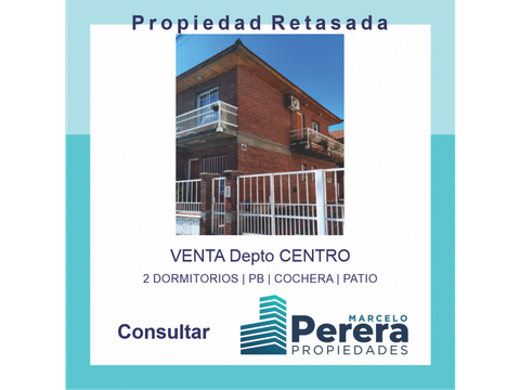 venta depto 2 dorm p baja centro