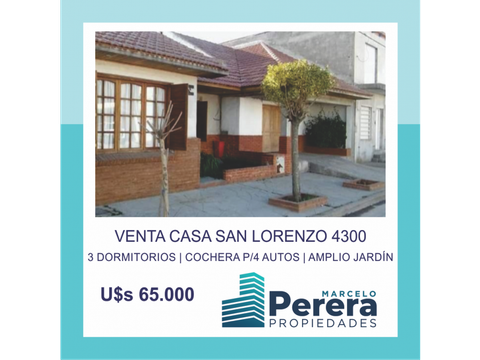 venta casa 3 dorm brio sarmiento
