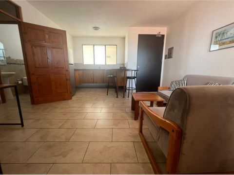 apartamento semi amoblado en edificio rohrmoser p288