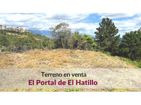 terreno en venta en el portal de el hatillo