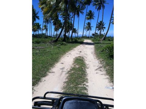 vendo terreno en playa el anclon portillo samana