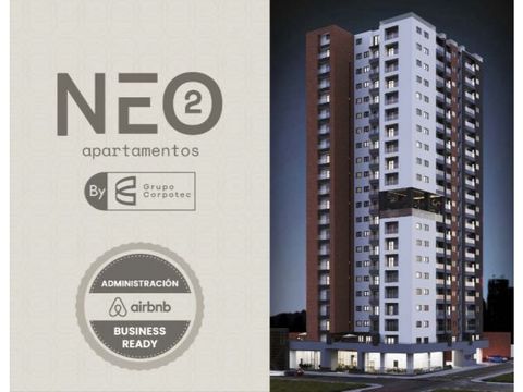vendo apartamento nuevo de 2 habitaciones en neo2 zona 10