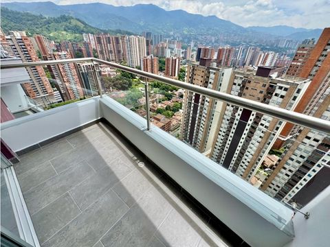 vendo apto con impresionante vista en sabaneta tiene licencia para re