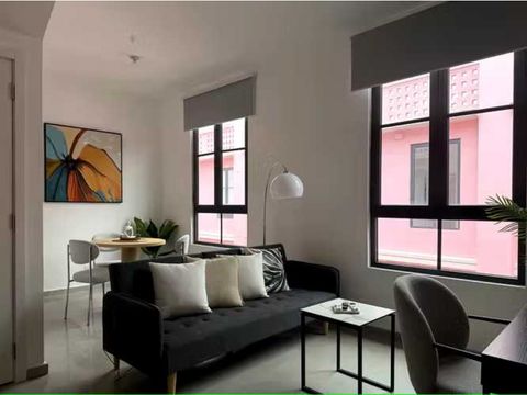 alquier de apartamento en casco antiguo amoblado tipo loft