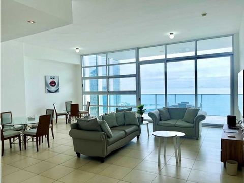 alquiler apartamento amoblado ph waters on the bay 306m2 tc