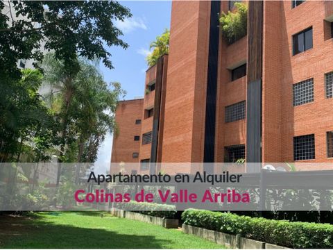 apartamento en alquiler en colinas de valle arriba baruta