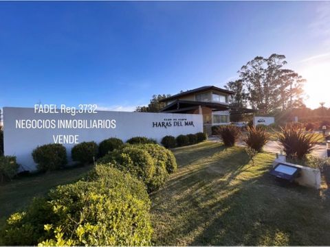 barrio privado haras del mar lote en venta