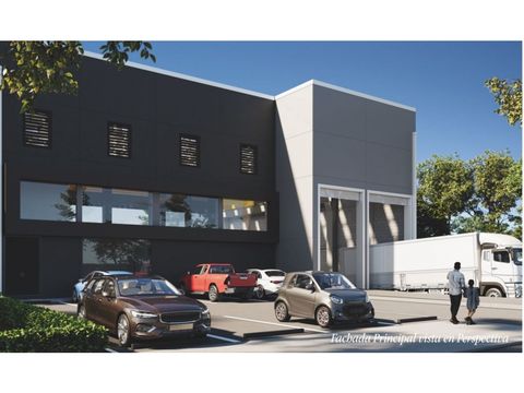bodega en venta en apodaca en parque industri con area oficina y rampa