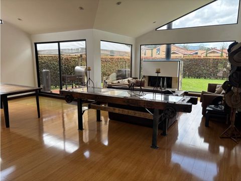 cajica linda casa campestre en el mejor condominio de la zona