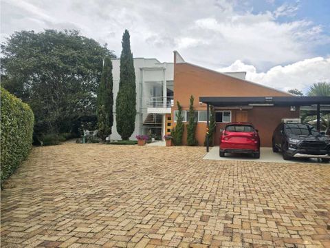 casa campestre para la venta el retiro sector pantanillo