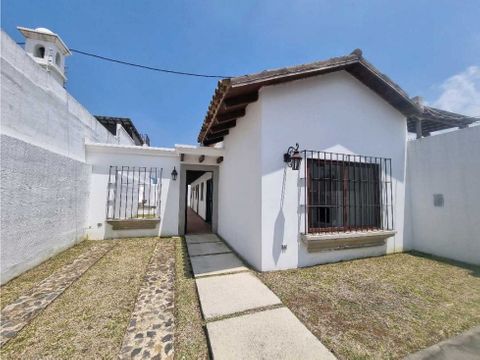 casa en venta en proyecto santa delfina antigua guatemala