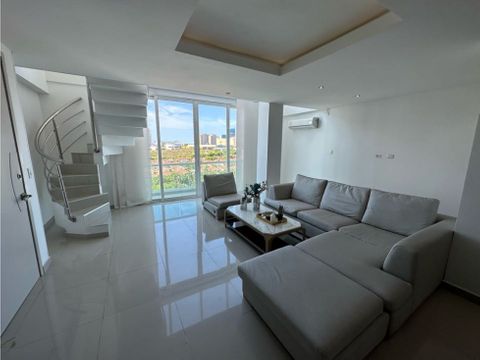 encantador penthouse duplex en venta sector villa santos