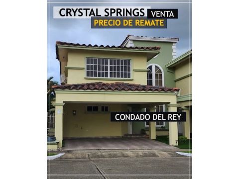 increible oportunidad casa con precio remate crystal springs