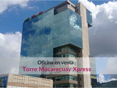 baja de precio oficina en venta en macaracuay xpress